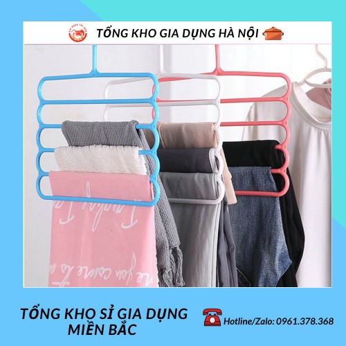 ❌FREE SHIP 50K❌ Móc Treo Quần Áo Đa Năng Nhiều Tầng Bằng Nhựa 88203 Tổng Kho Sỉ Gia Dụng