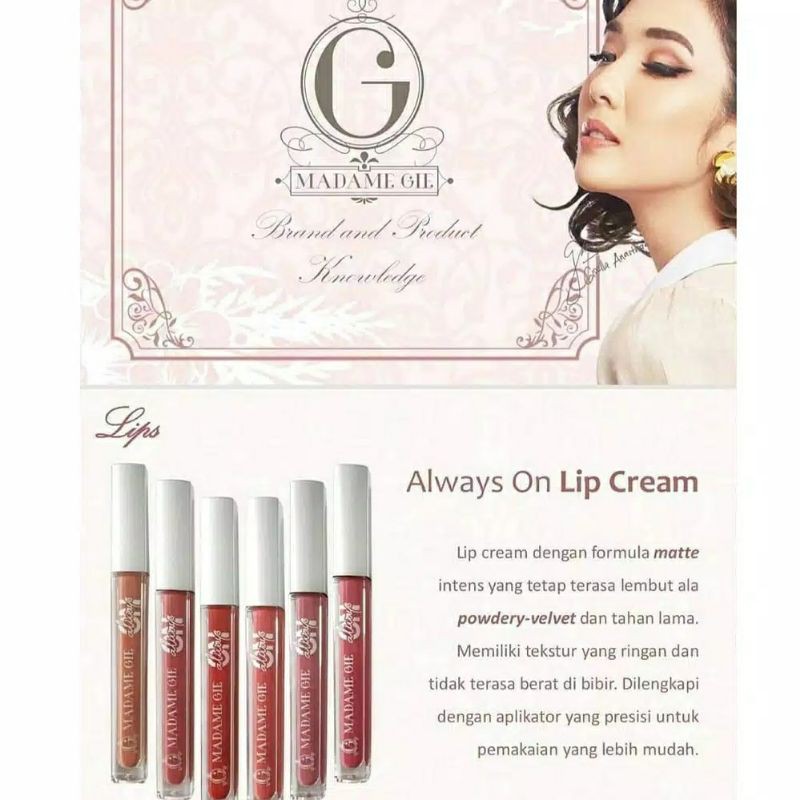 (hàng Mới Về) Son Dưỡng Môi Madame Gie Always On | BigBuy360 - bigbuy360.vn