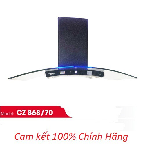 [Mã 55ELSALE2 giảm 5% đơn 3TR] Máy hút mùi kính cong cảm ứng Canzy CZ 868-70