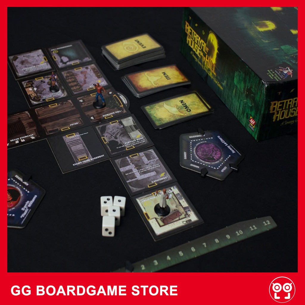 Hộp game Betrayal at House on the Hill phiên bản tiếng Anh_ Game kịnh dị bàn chơi đặc sắc