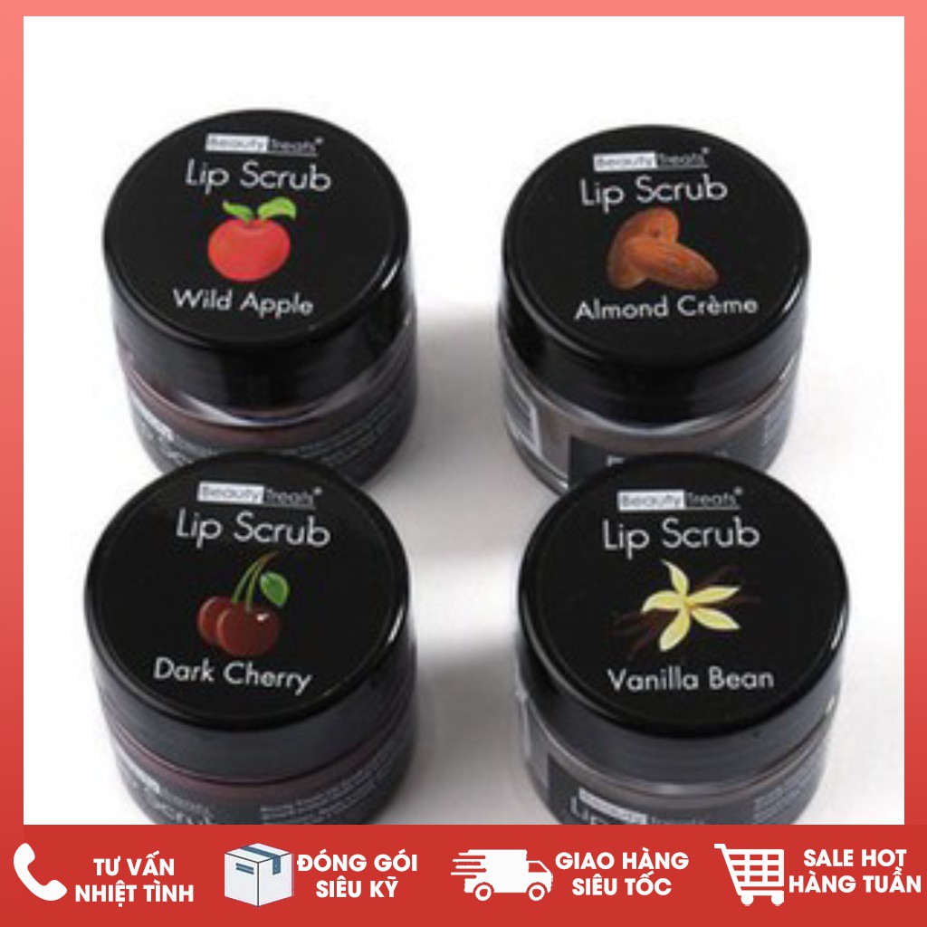 Tẩy da Chết Môi Beauty Treats Lip Scrub 10g