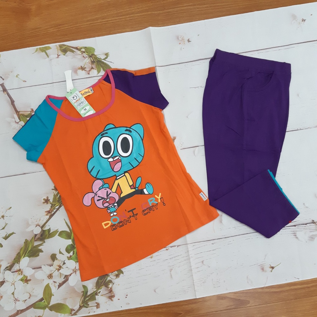 Sale Shock bộ mặc nhà trang trí ngộ nghĩnh Gia Hồi