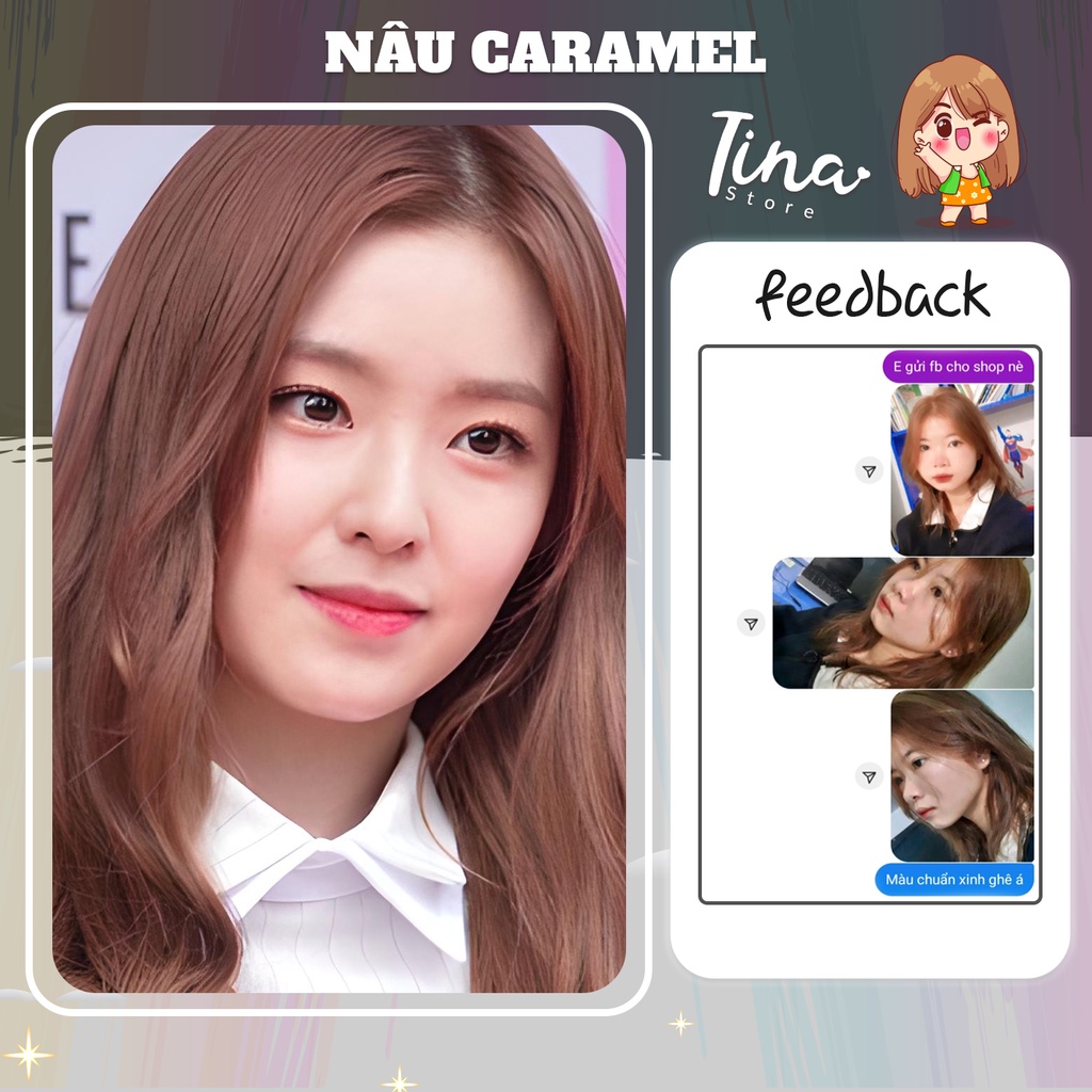 Thuốc Nhuộm Tóc KOOLPRO Màu Nâu Caramel Không Tẩy Tuýp 100g -Beli Official Store