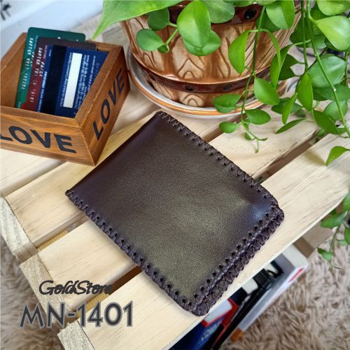 Ví Nam Thủ Công - Da Bò 100% - Bảo Hành 2 Năm - Giả 1 Đền 10 MN-1401