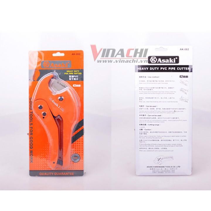 Kìm cắt ống PVC Asaki - Trong lĩnh vực sửa chữa, lắp đặt, Kìm cắt ống PVC Asaki AK0082 thích hợp cho việc cắt ống PVC