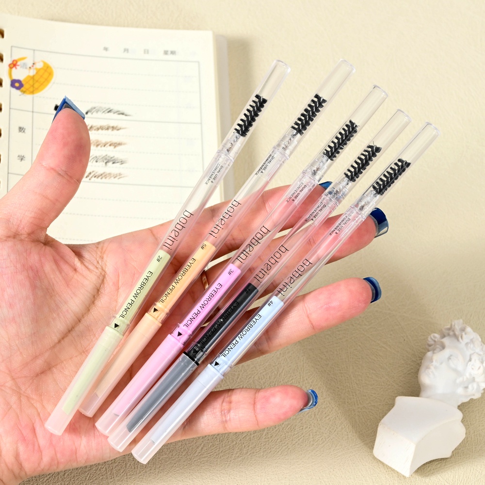 Bút Chì Kẻ Lông Mày Hai Đầu Siêu Mịn Chống Thấm Nước Và Mồ Hôi Lâu Trôi Không Phai Màu
