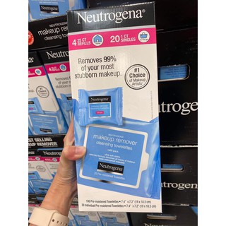 Khăn ướt tẩy trang Neutrogena MakeUp Remover, Mỹ