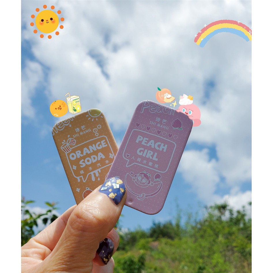 Nước hoa khô dạng sáp thơm mini SHIMANG hộp thiếc mùi hương trái cây nhiệt đới thơm lâu quyến rũ khử mùi dùng cho nam nữ | Thế Giới Skin Care