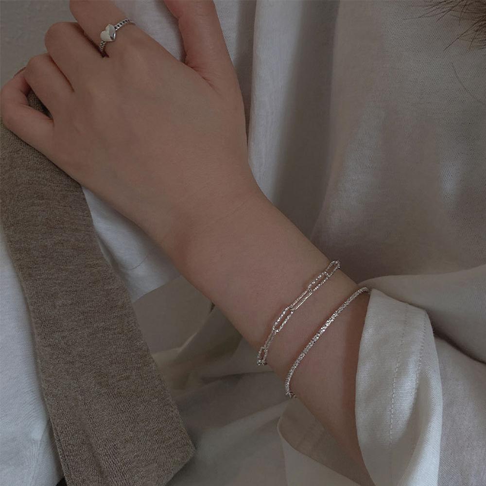 Vòng Tay Thời Trang Đính Đá Lấp Lánh Cho Nữ