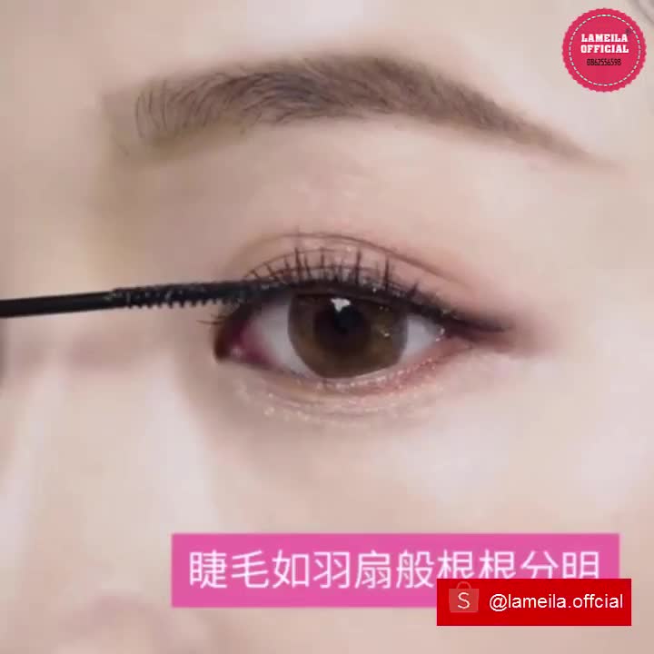 Mascara siêu mảnh chuốt mi dài mịn hàng nội địa Trung vỏ hồng Lameila | BigBuy360 - bigbuy360.vn