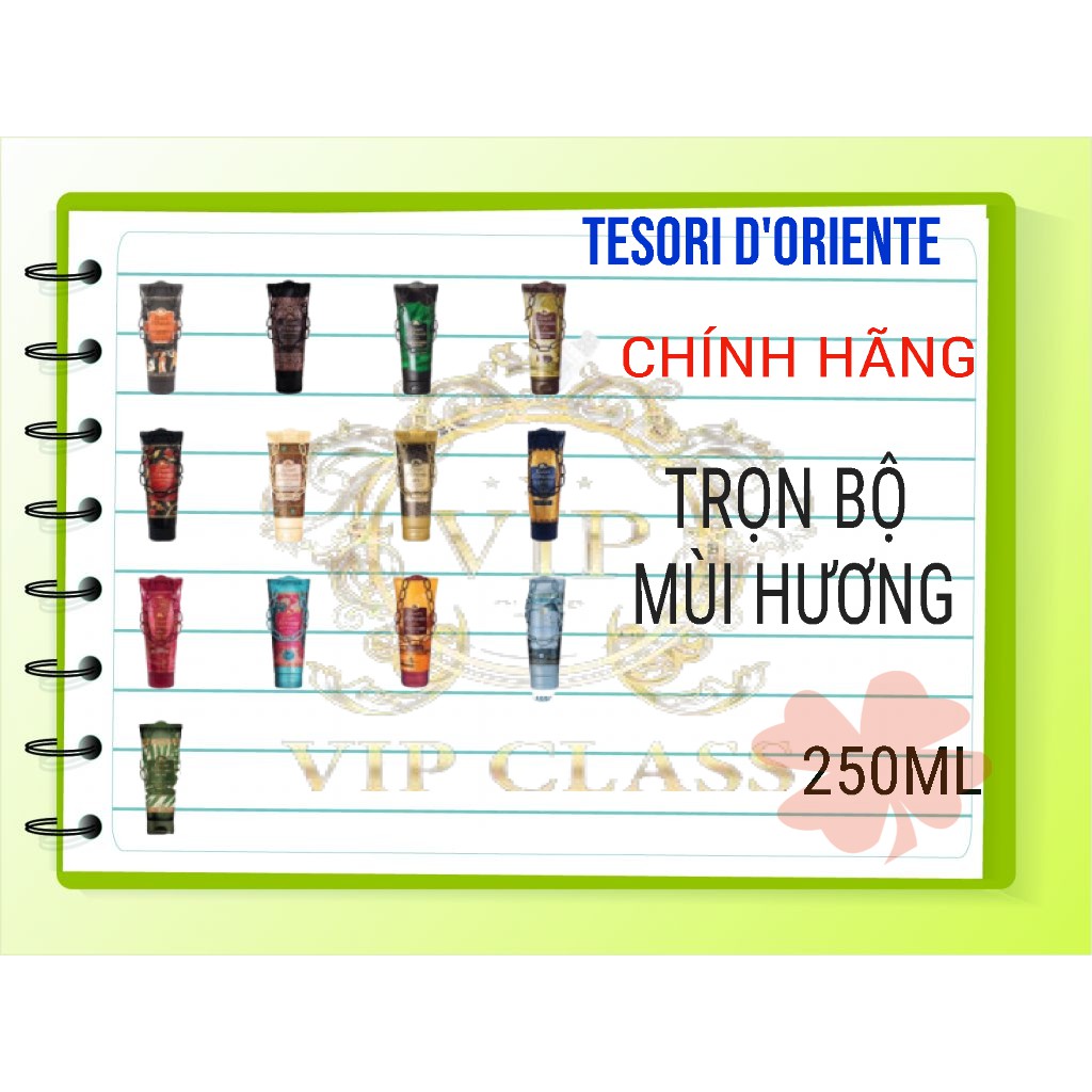 TESORI D'ORIENTE - SỮA TẮM NƯỚC HOA TESORI D'ORIENTE 250ml