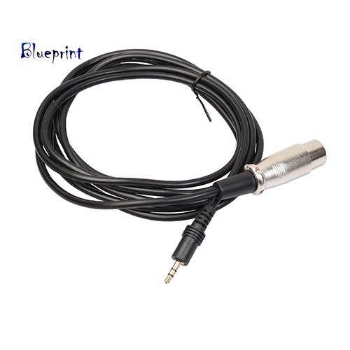 ★Dây Cáp Âm Thanh 10Ft 1 / 8 Inch 3.5mm Male Sang XLR 3 Pin Female Cho Micro