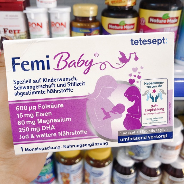 Combo Femi baby cho mẹ bầu