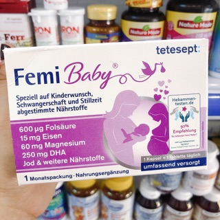 Combo Femi baby cho mẹ bầu