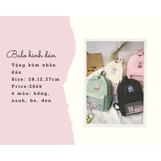 Balo hình dán