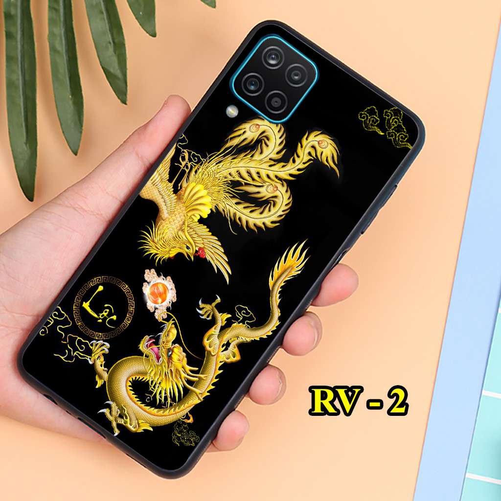 Ốp lưng Samsung A12 5G - Samsung A22 4G/5G - Samsung A03 - Samsung A13 - Samsung A23 - Samsung A03s hình Rồng Phượng 3D.