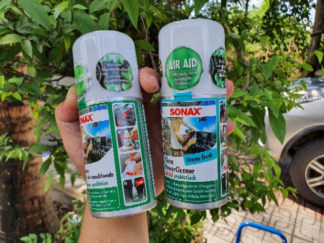 SONAX AIR AID KHỬ MÙI LÀM SẠCH ĐIỀU HÒA MÁY LẠNH DẠNG HƠI 100ML