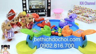 Hộp đồ chơi ếch ăn kẹo