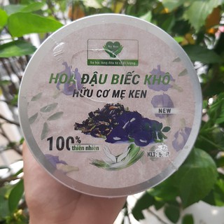 Trà hoa đậu biếc khô hữu cơ Mẹ Ken 50gr