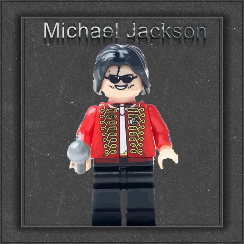 Mô Hình Lắp Ráp Lego Nhân Vật Michael Jackson