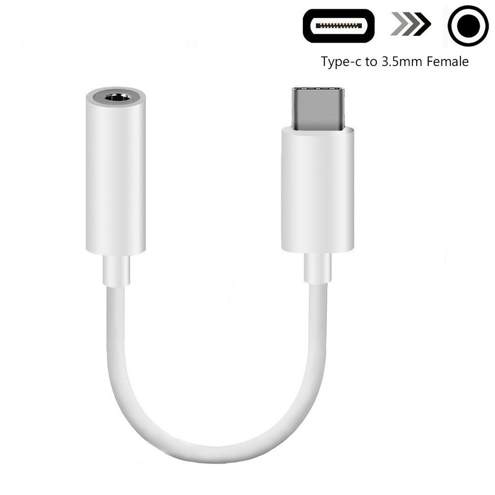 USB C Type C to 3.5mm Aux Audio Headphone Jack Adapter Audio Dongle Adapter