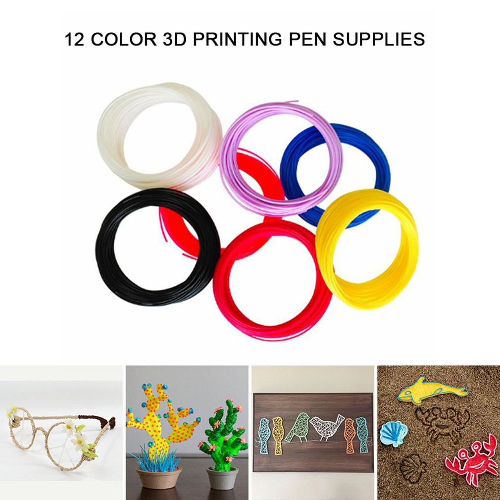 5m 3D thân thiện với môi trường Bút in 3D di động và thực tế Bền bỉ Màu sắc ngẫu nhiên