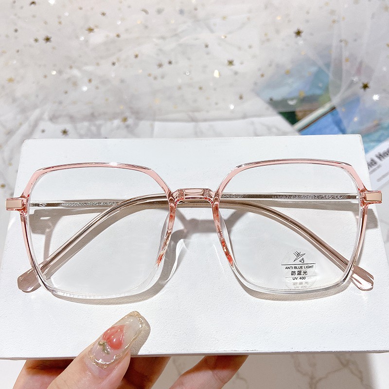 Mắt Kính Gọng Vuông Chống Ánh Sáng Xanh Thời Trang Cho Nam Nữjz3087