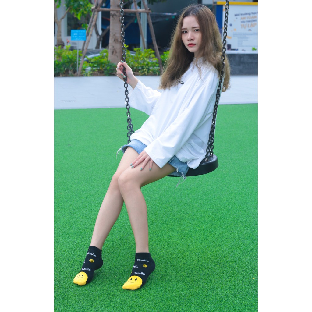 Tất vớ nữ hình thú cổ ngắn Kikiya cao cấp Hàn Quốc W-A-028 (Chính Hãng)