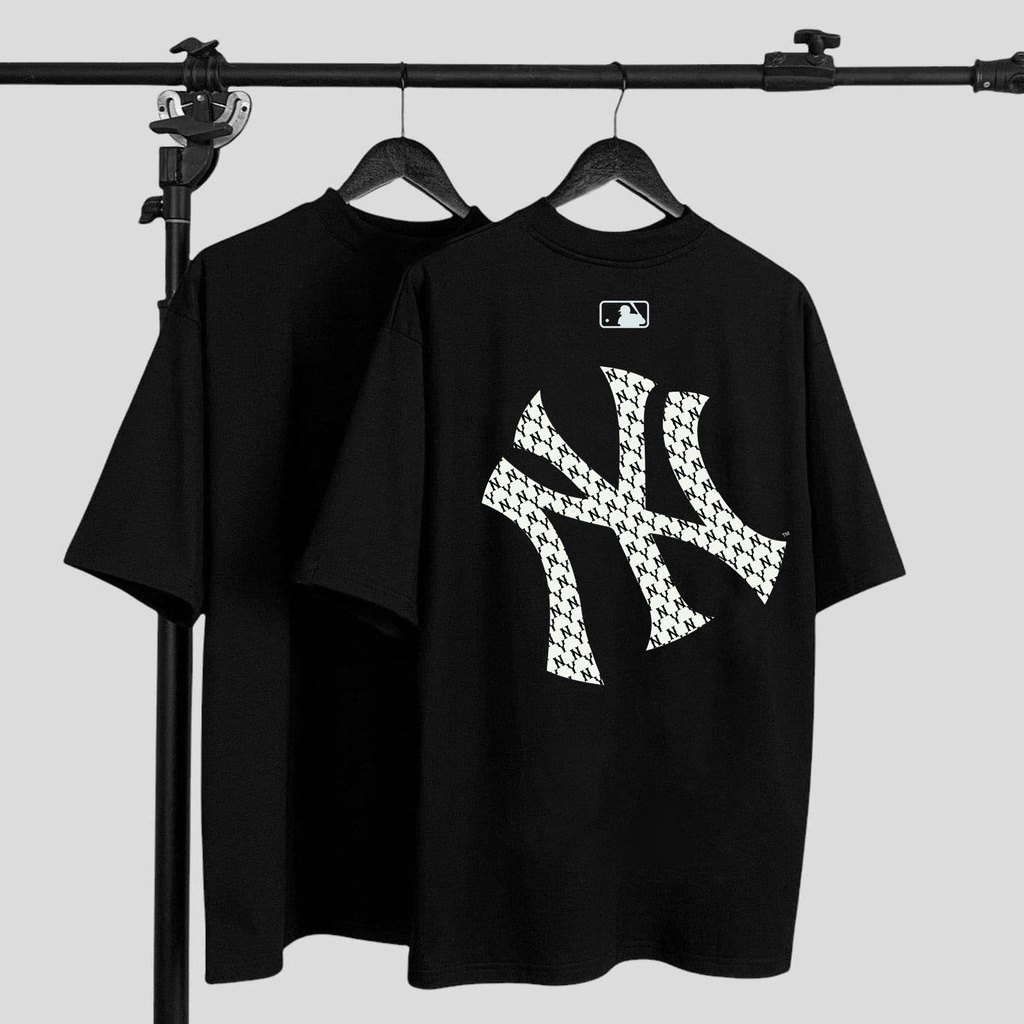 Áo thun tay lỡ Unisex MLB Họa Tiết,áo thun nam nữ ASTRONAUT.CLOTHING