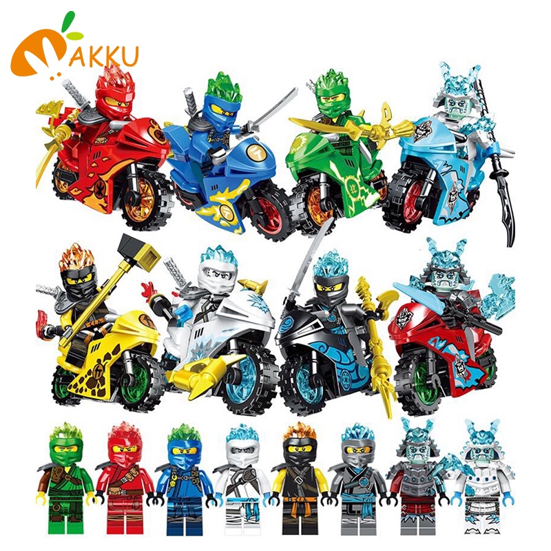 Đồ Chơi Lắp Ráp Xe Mô Tô ninja Cho Bé