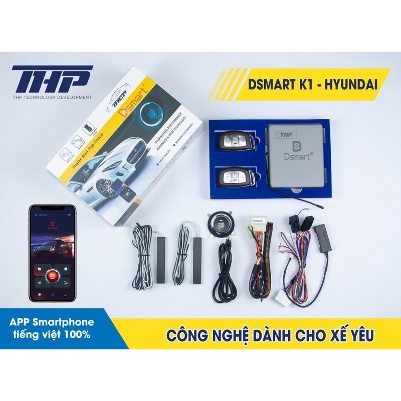 Smartkey Dsmart K1 kết nối với điện thoại