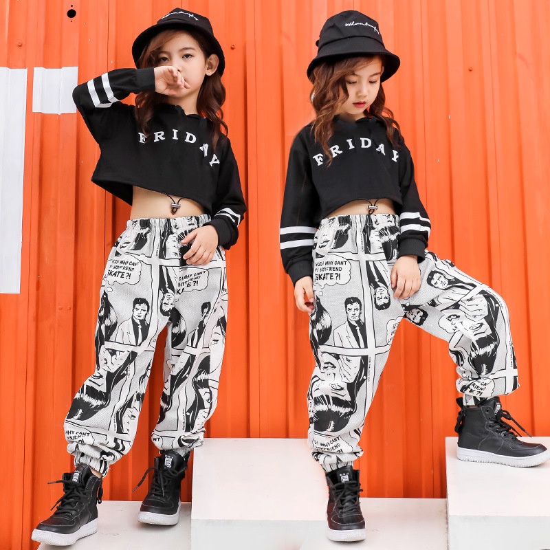 Quần Dài Thể Thao Vải Cotton Phong Cách Hip Hop Cá Tính Dành Cho Bé 10 12 14 16 18 Tuổi