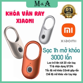 [Hàng Chính Hãng] Khóa vân tay - Ổ khóa vân tay XIAOMI Youpin Hualai lưu trữ lên tới 20 vân tay, kèm chế độ vân tay kép