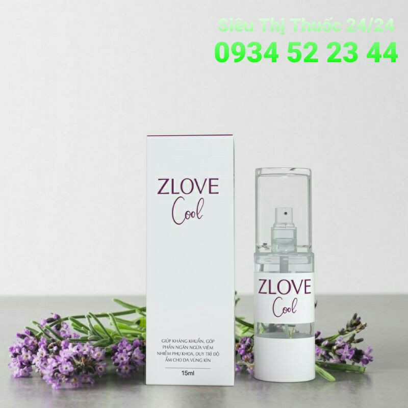 XỊT PHỤ KHOA THẢO DƯỢC ZLOVE COOL(15ml)