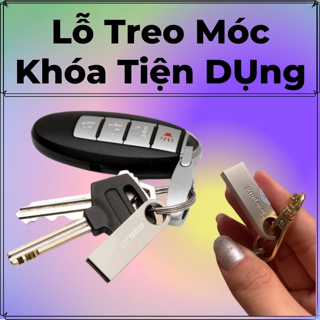 USB 64gb cao cấp - Thiết kế nhỏ gọn, vỏ kim loại, chống nước, kết hợp công nghệ truyền tải siêu tốc - Bảo hành 5 năm