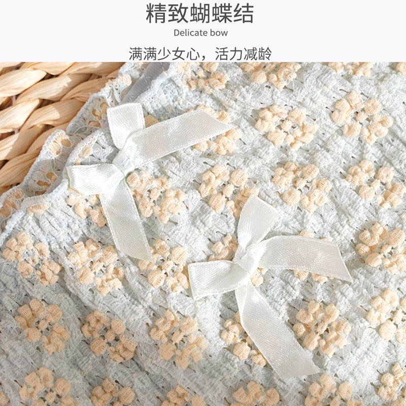 Quần Lót Nữ ❤️FREESHIP❤️ Quần Chíp Ngàn Hoa Nhí Cao Cấp có đính 2 nơ giữa sexy quyến rũ mẫu A48