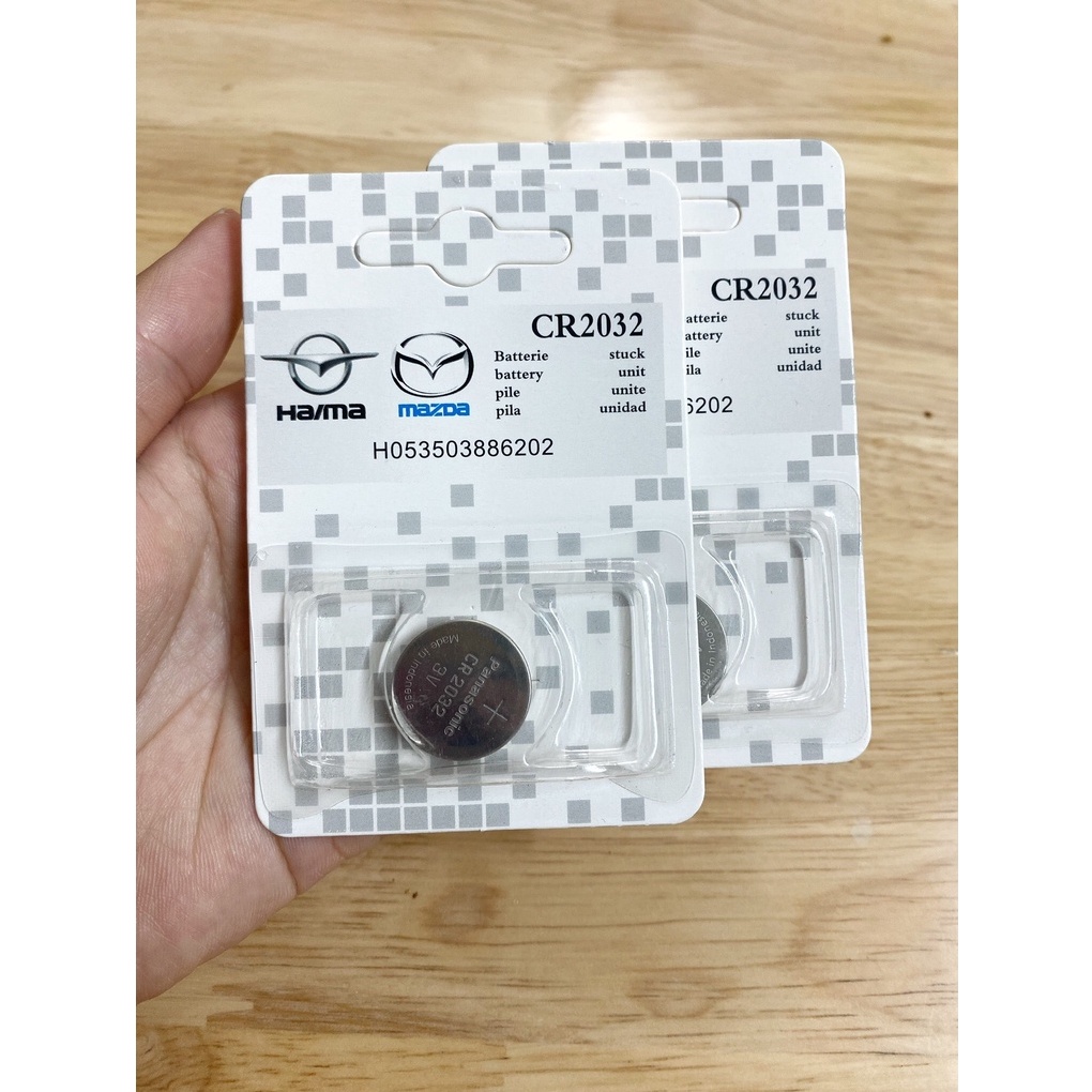 Pin chìa khóa ô tô Mazda Hama chính hãng 3V Panasonic