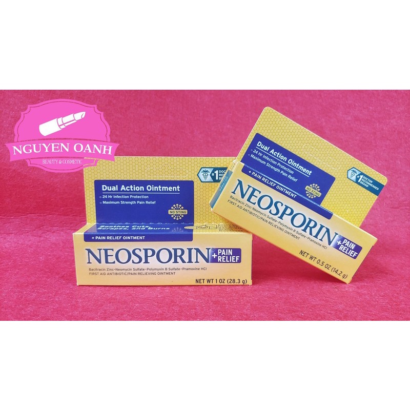 KEM MỠ THOA VẾT THƯƠNG LIỀN DA NHANH CHÓNG NEOSPORIN ORIGINAL CHÍNH HÃNG - 8501