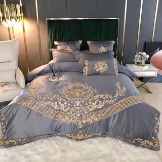 Bộ chăn ga lụa 40s hoàng gia
