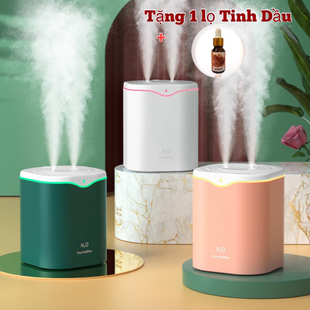 Máy Phun Hơi Tinh Dầu H20 2000ml Cỡ To Khuếch Tán Thơm Nhà Và Đuổi Côn Trùng