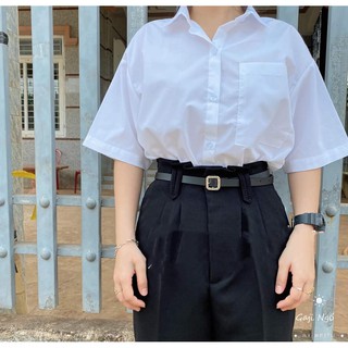 QUẦN BAGGY TÂY KÈM NỊT CẠP SIÊU CAO HÌNH THẬT