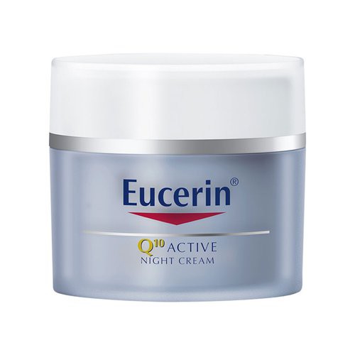 Kem Dưỡng Eucerin Hỗ Trợ Chống Lão Hóa Ban Đêm Cho Da Nhạy Cảm Q10 Active Cream 50ml