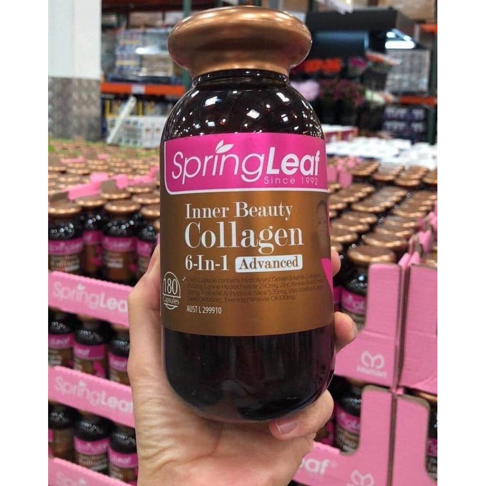 Viên Collagen SpringLeaf Inner Beauty collagen 6 in 1, Úc , chống lão hóa, đẹp da