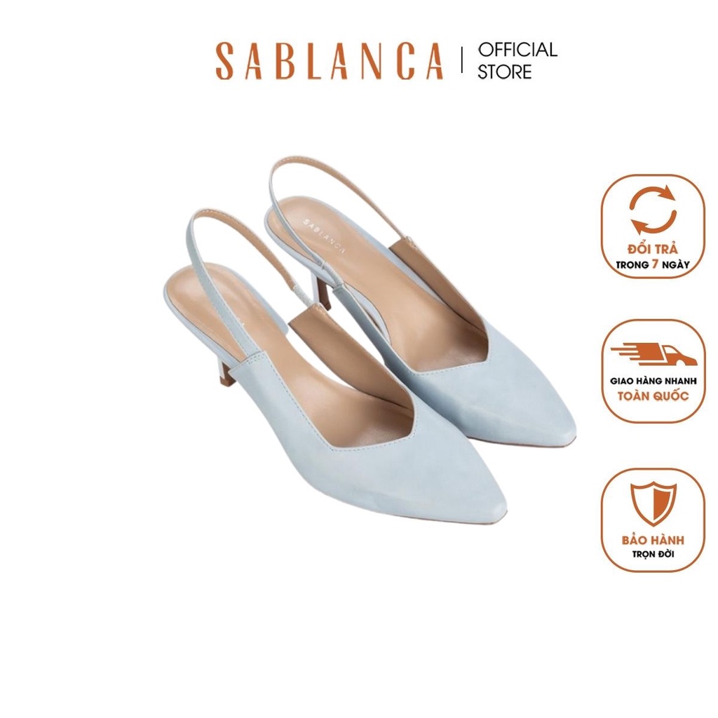 Giày sandal nữ cao gót mũi nhọn SABLANCA 5050SN0150