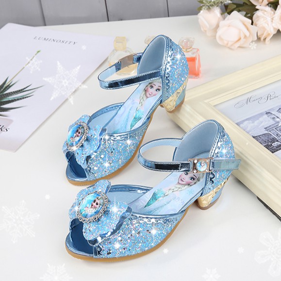 Giày cao gót Công Chúa Elsa cho Bé Gái 3 -12 Tuổi