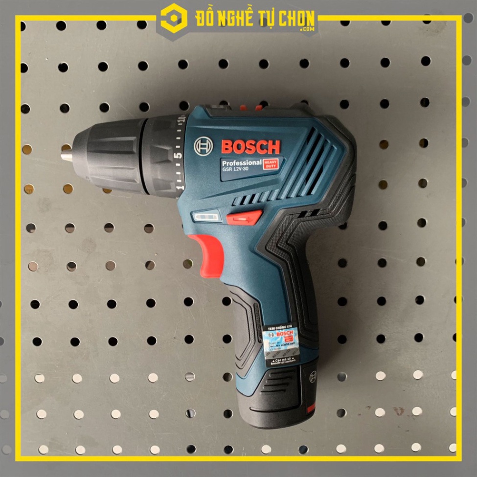Máy vặn vít dùng pin cầm tay BOSCH GSR 12V-30