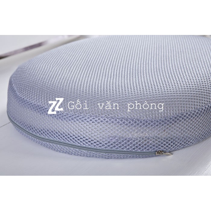 Gối Đệm Ngồi Cao Su Non ZURI PILLOW LM-500 Chuyên Dụng Cho Người Bệnh Trĩ, Đau Xương Cụt, Đau Mỏi Mông