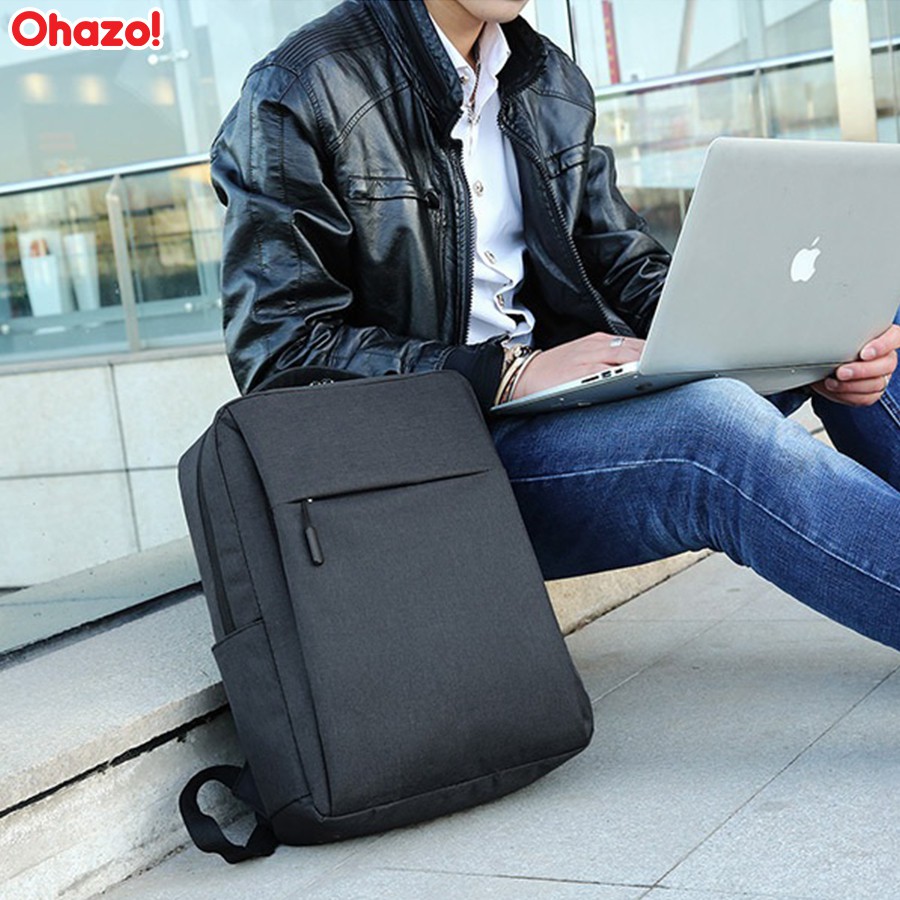 Balo nam nữ thời trang Ohazo! đi học đựng laptop phong cách đơn giản