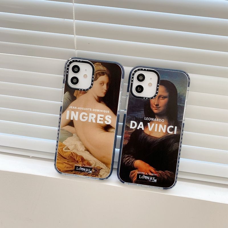Ốp Lưng Mềm Trong Suốt In Hình Mona Lisa Cho Iphone 12 Mini 12 Pro 11 Pro Max 7 8 Plus Xs Max Xr X Se 2002 | BigBuy360 - bigbuy360.vn