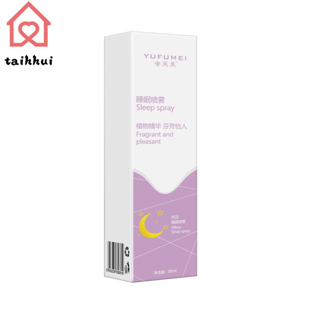 (Hàng Mới Về) Tinh Dầu Hoa Oải Hương Dạng Xịt Đa Năng 80ml